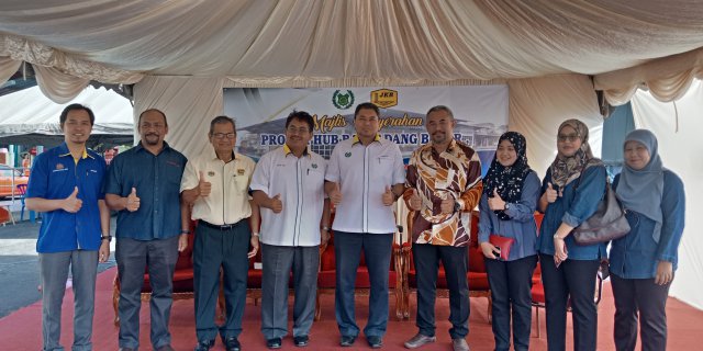 MAJLIS PENYERAHAN PROJEK HUB BAS PADANG BESAR - 16.1.2020